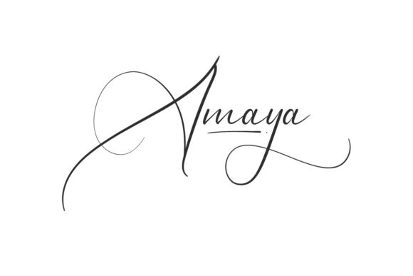 Amaya Font Review: A Graceful Script for Elegant Branding