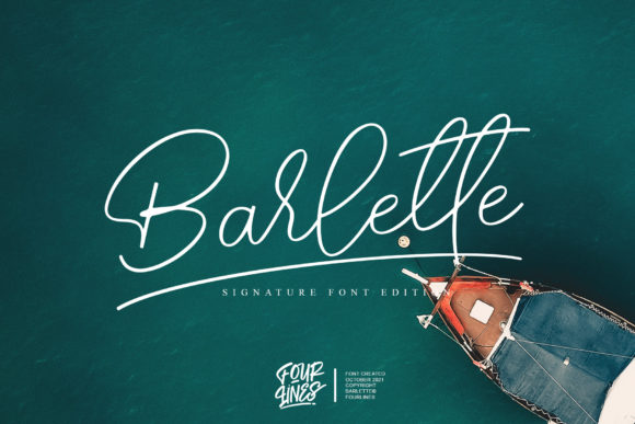 Barlette Script Font Review for Brand Identity