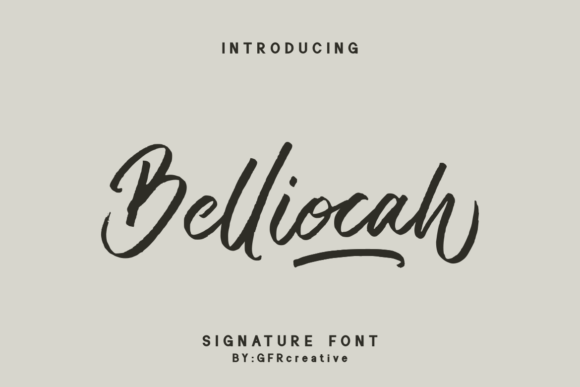Belliocah Font for Professional Branding and Design Projects