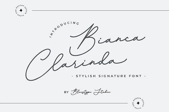 Bianca Clarinda Font for Sophisticated Digital Campaigns