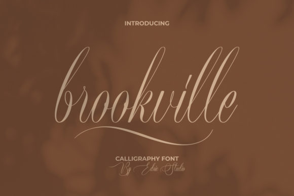 Brookville Font Review for Marketing Campaigns