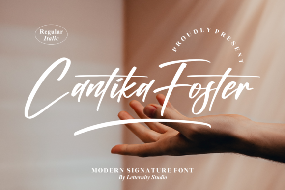 Cantika Foster: A Graceful Script Font for Editorial Design