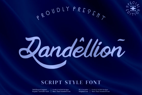 Dandellion: The Elegant Script Font for Handmade Branding