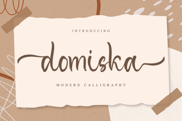 Domiska Script Font Review for Elegant Branding