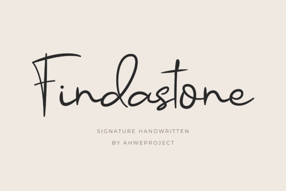 Findastone Script Handwritten Font Review