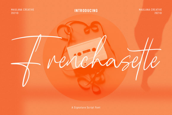 Frenchasette: A Delicate Script Font for Elegant Branding