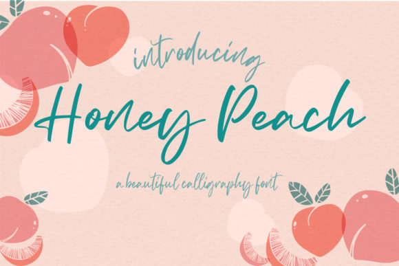 Honey Peach Font for Elegant Web Typography