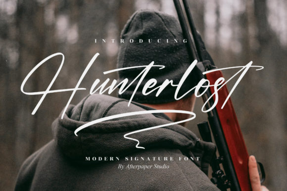 Hunterlost: A Refined Script Font for Elegance