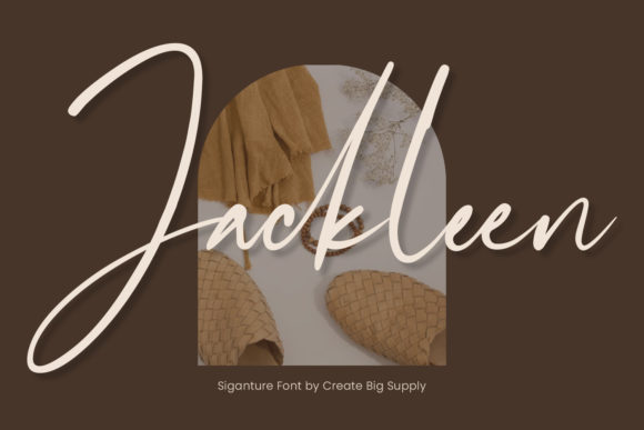 Jackleen Signature: The Magical Script Font for Elegant Branding