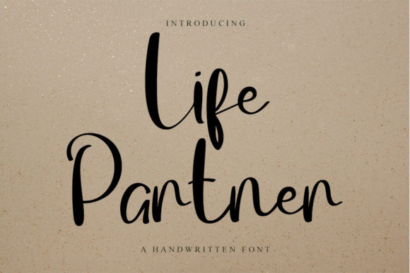 Life Partner Script Font for Modern Brand Campaigns