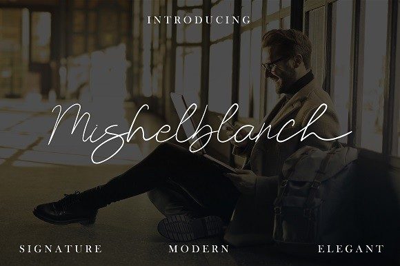 Mishelblanch: A Refined Script Font for Sophisticated Branding