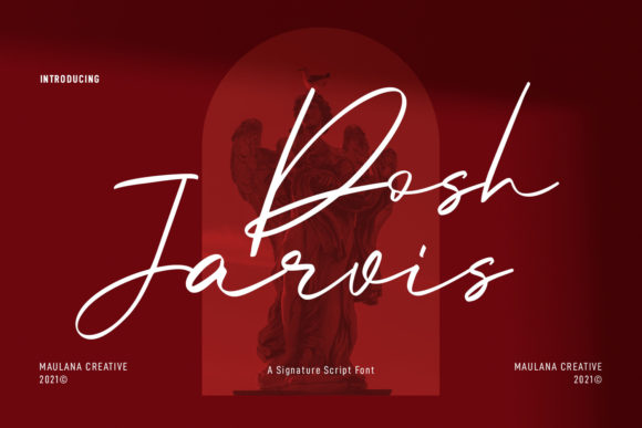 Posh Jarvis: The Elegant Script Font for Handmade Brands