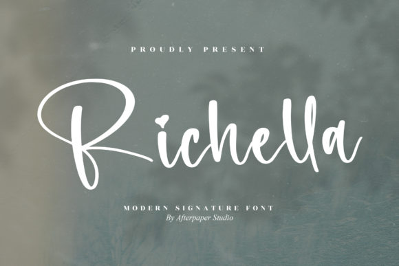 Richella: A Chic Script Handwritten Font for Modern Web Design