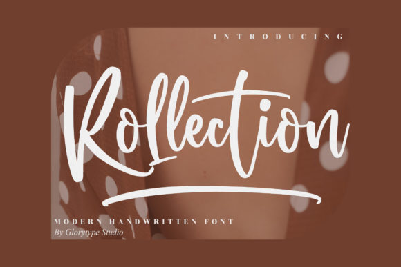 Rollection: A Refined Script Font for Sophisticated Branding