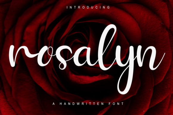 Rosalyn: A Vivid Script Handwritten Font for Modern Web Design