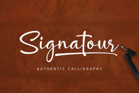 Signatour: The Elegant Script Font for Digital Branding