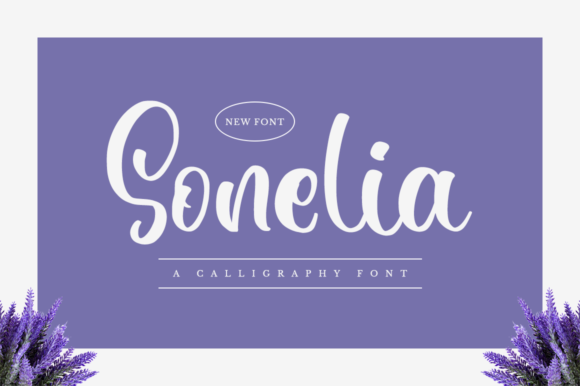 Sonelia Script Handwritten Fonts for Elegant Craft Projects