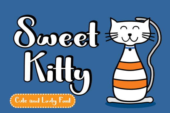 Sweet Kitty: A Playful Script Font for Creative Projects