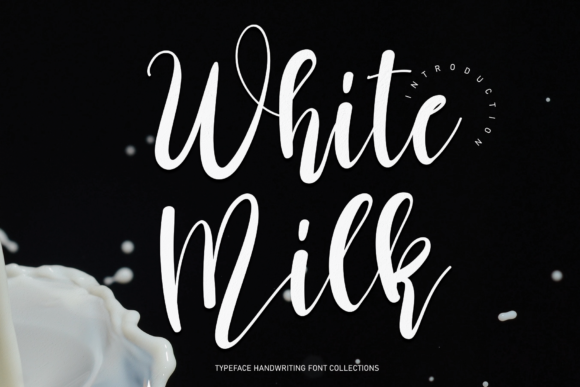 White Milk Font Review: Elegant Script for Handmade Branding
